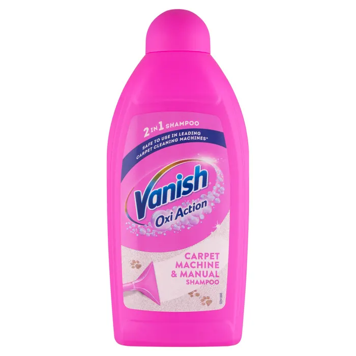 Vanish Oxi Action gépi szőnyeg- és kárpittisztító sampon