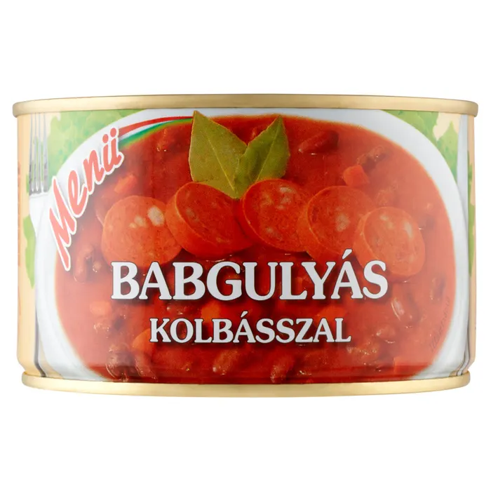 Menü készétel babgulyás kolbásszal