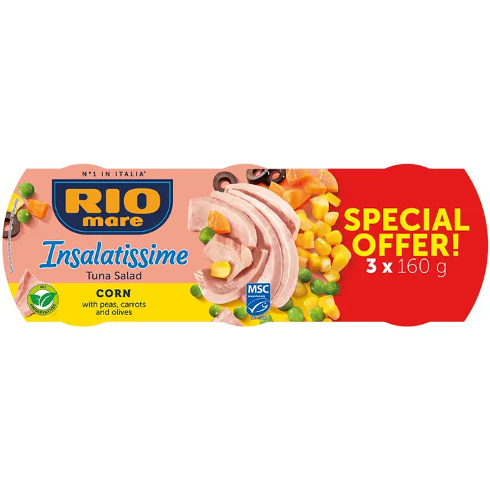 Rio Mare Insalatissime tonhalsaláta kukoricás