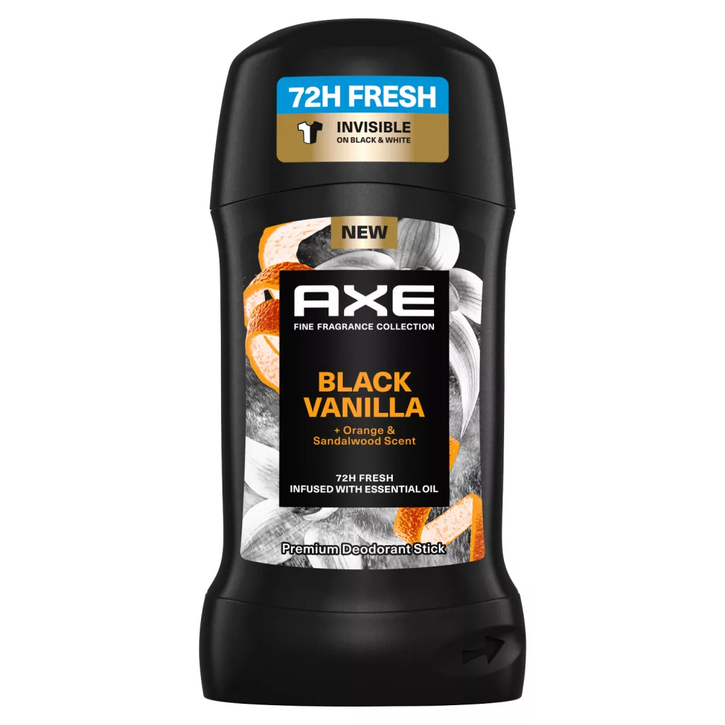 AXE Fine Fragrance Collection Black Vanilla + Orange & Sandalwood Scent dezodor stift