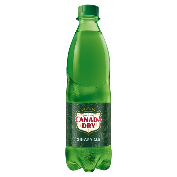 Canada Dry gyömbérízű szénsavas üdítőital cukorral és édesítőszerekkel