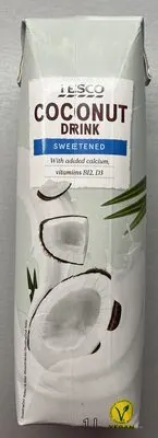 Coconut drink sweetened