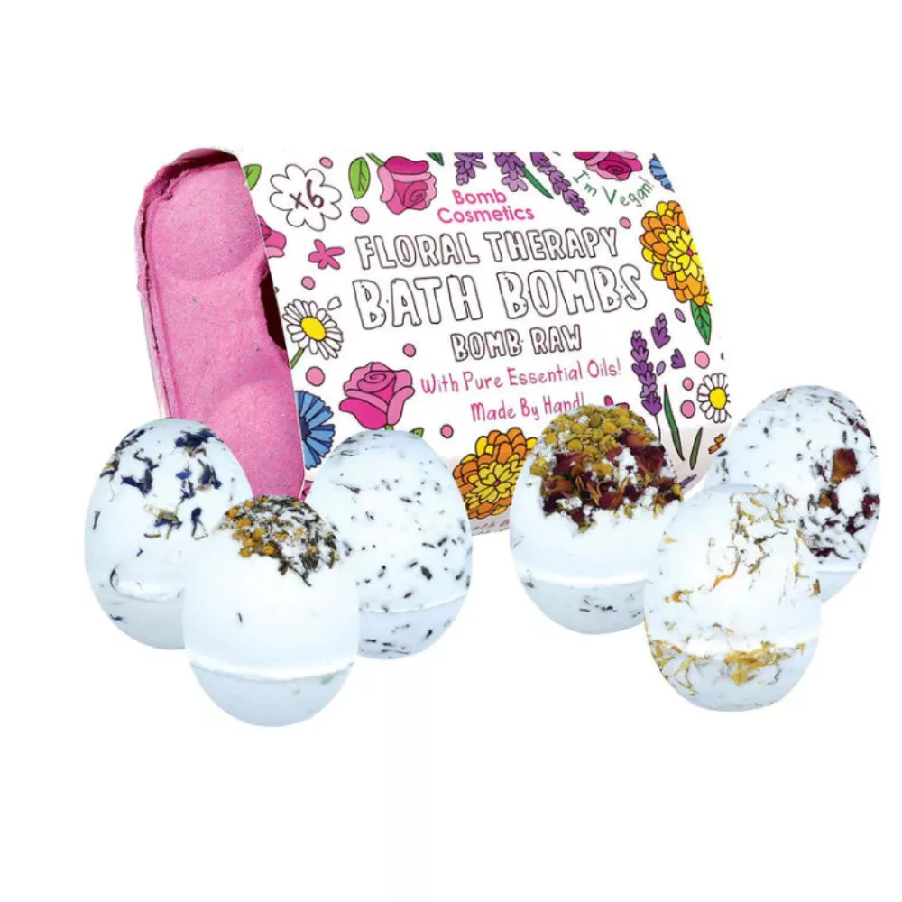 Bomb Cosmetics fürdőtojás szett Virágterápia