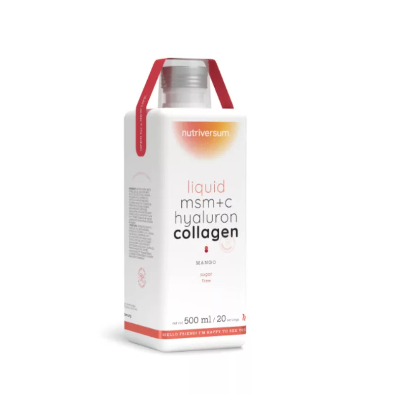 Nutriversum MSM+C Hyal Collagen mangó Liquid