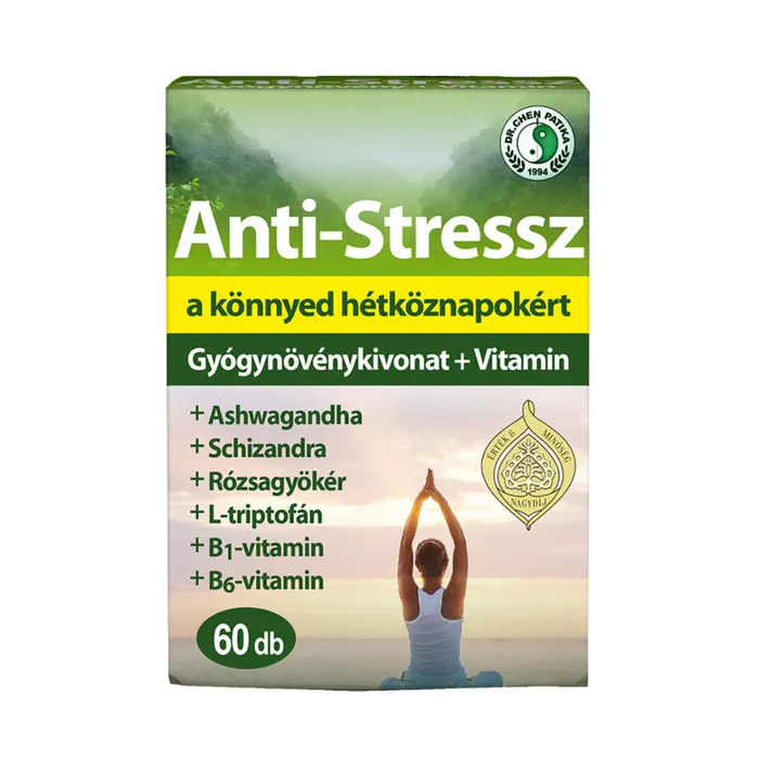 Dr. Chen kapszula anti-stressz gyógynövény+vitamin