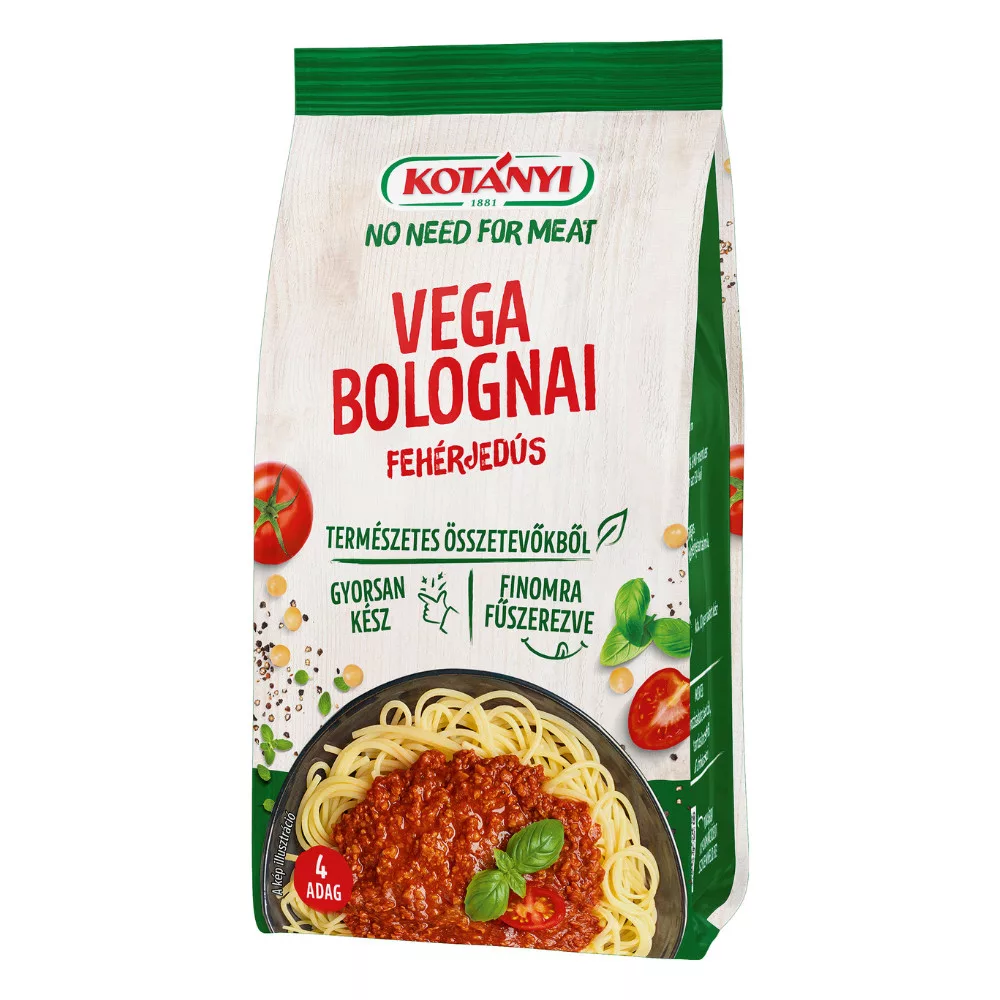 Kotányi alappor no need for meat vega bolognai
