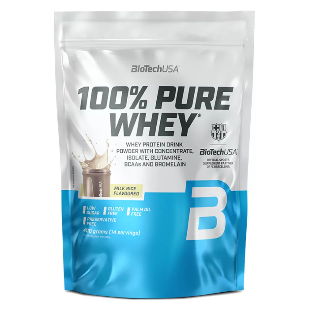 BioTech USA fehérjepor tejberizs 100% pure whey