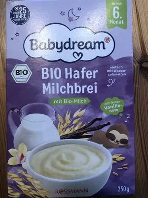 Babydream jó éjt tejpép zabbal 6 hónapos kortól
