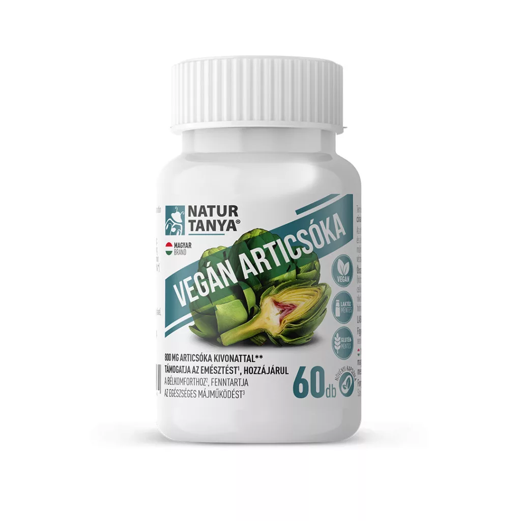 Natur Tanya articsóka 800 mg kapszula vegán