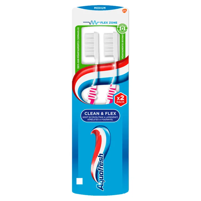 Aquafresh Clean & Flex Medium fogkefe