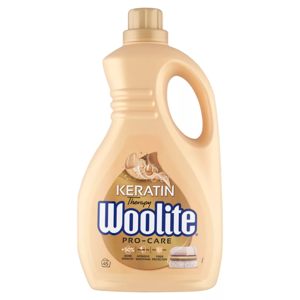 Woolite Keratin Therapy Pro-Care folyékony mosószer keratinnal minden ruhatípushoz 45 mosás