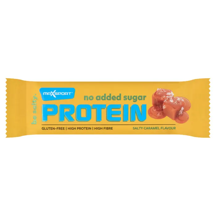 MaxSport Protein sós karamell ízű fehérjeszelet tejcsokoládéban édesítőszerrel
