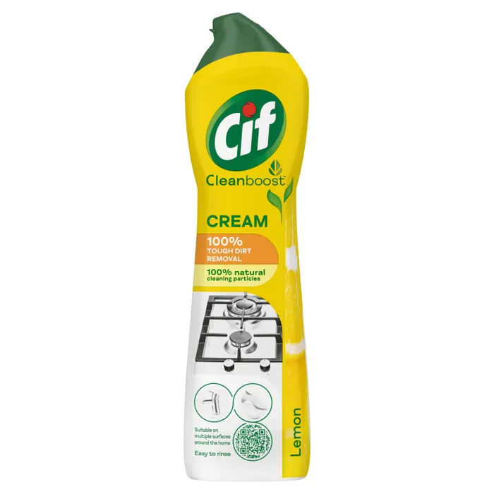 Cif Cleanboost Cream Lemon súrolókrém