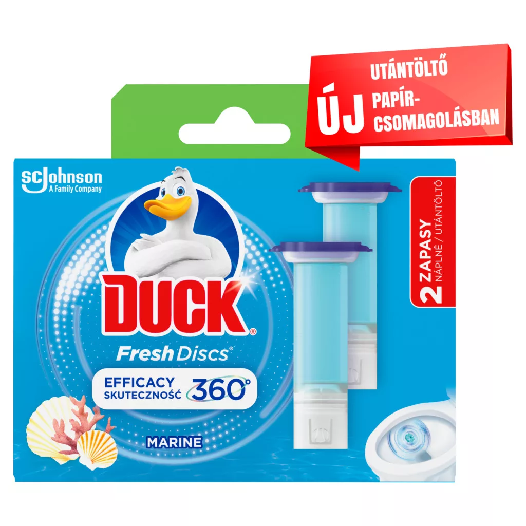 Duck Fresh Discs Marine WC-öblítő korong utántöltő