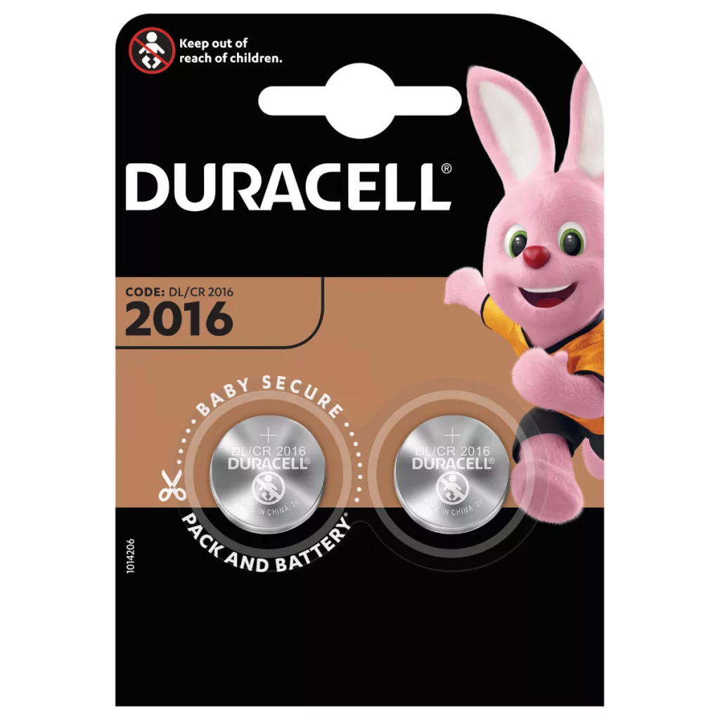 Duracell gombelem DL2016 DL