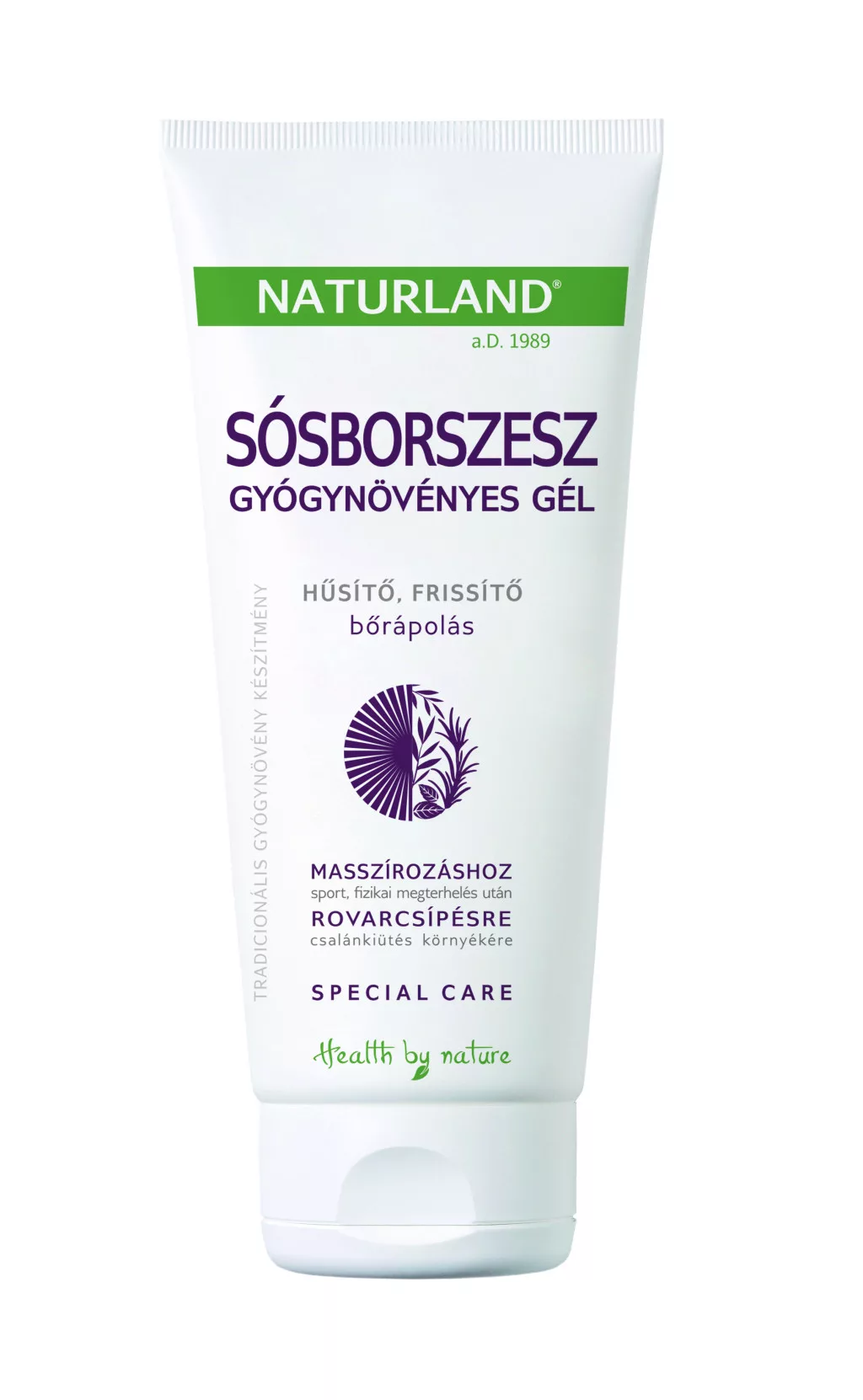 Naturland gyógynövényes sósborszesz gél