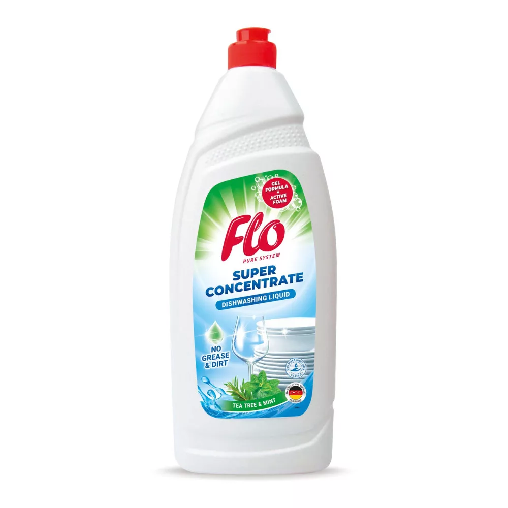 Flo mosogatószer koncentrátum Tea Tree&Mint
