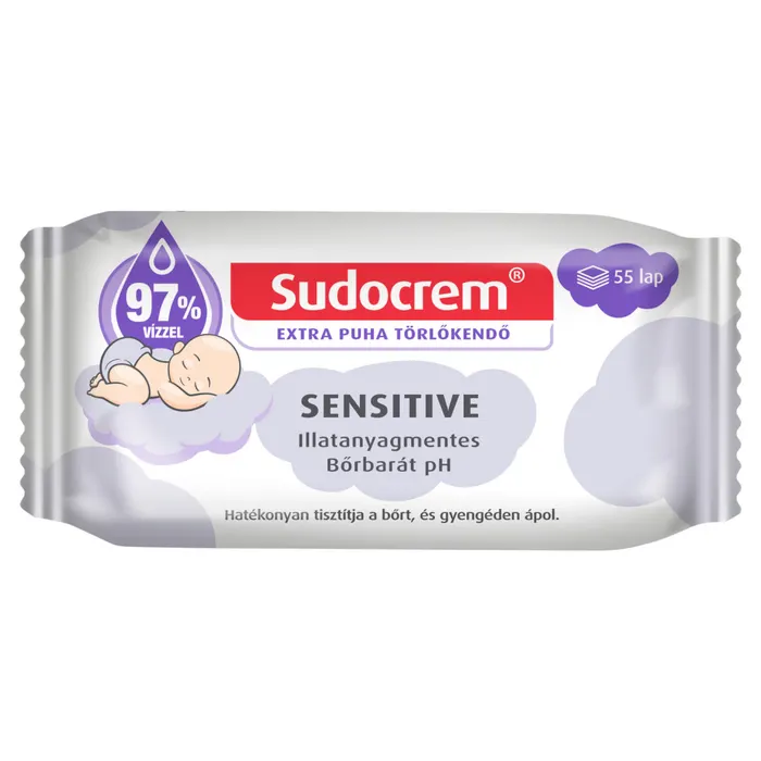 Sudocrem Sensitive törlőkendő