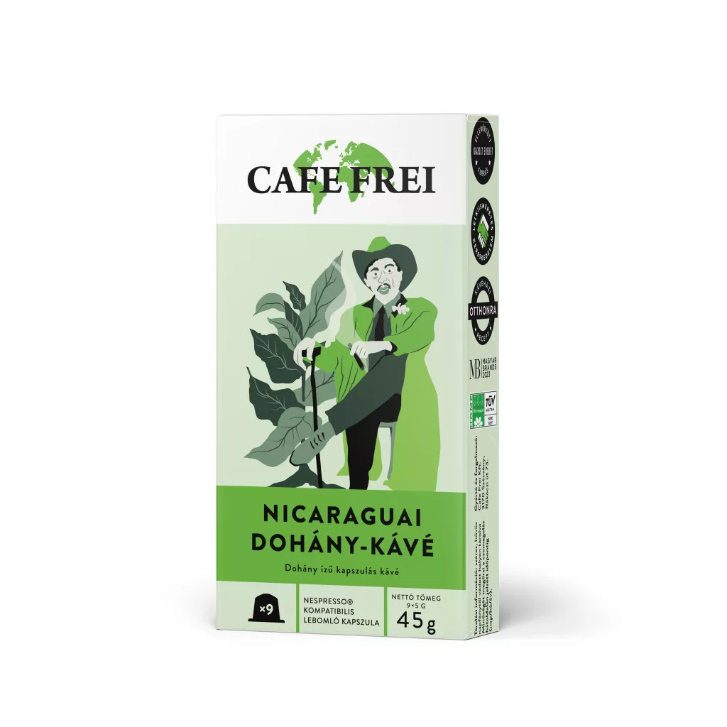 Café Frei kávékapszula Nicaraguai dohány NCC