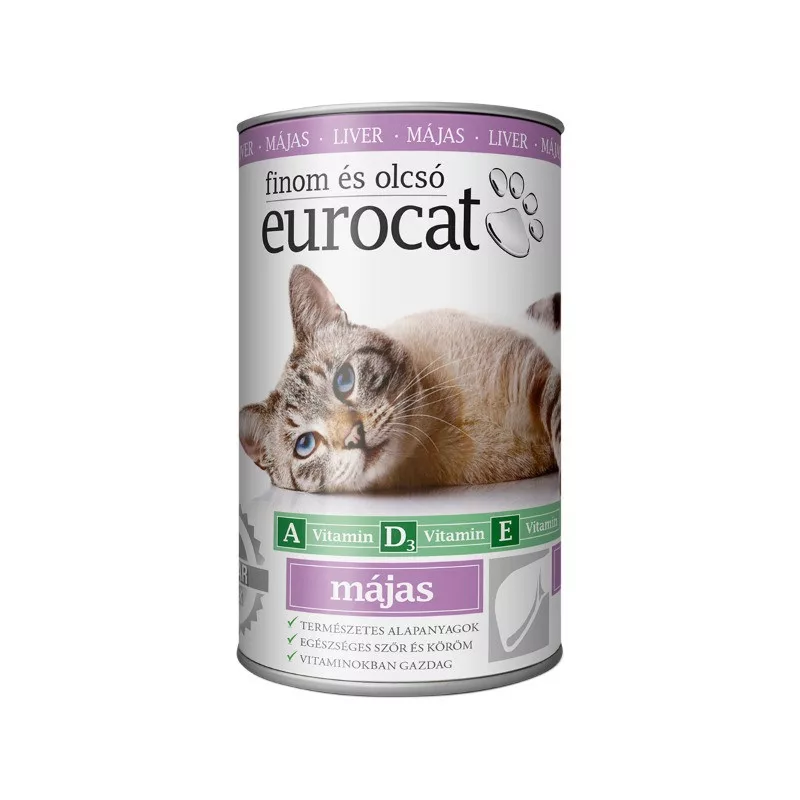 Eurocat macska konzerv májas