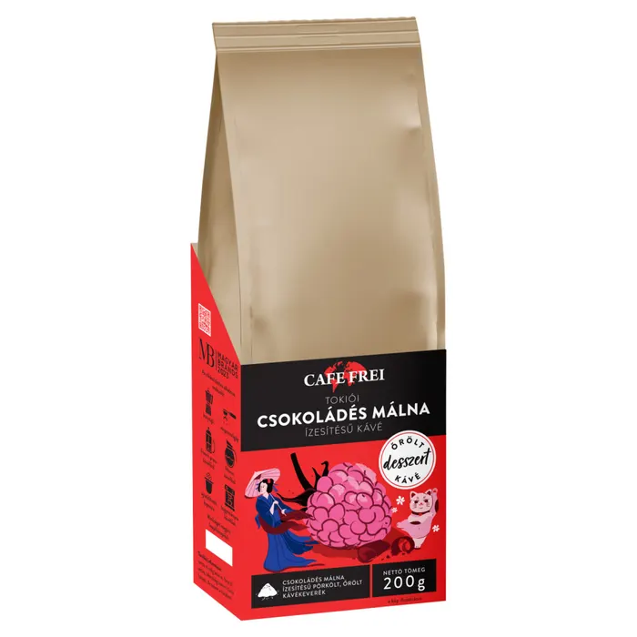 Café Frei kávékeverék Tokiói Málna őrölt