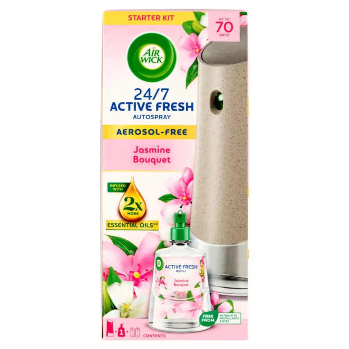 Air Wick Active Fresh Jázmin Csokor készülék és utántöltő