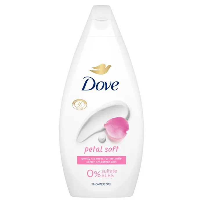 Dove Petal Soft krémtusfürdő