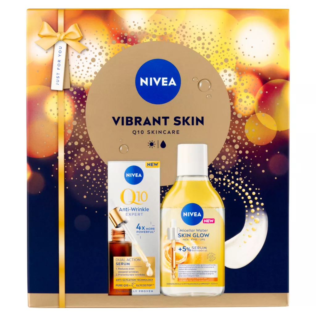 NIVEA Vibrant Skin Q10 Skincare ajándékcsomag