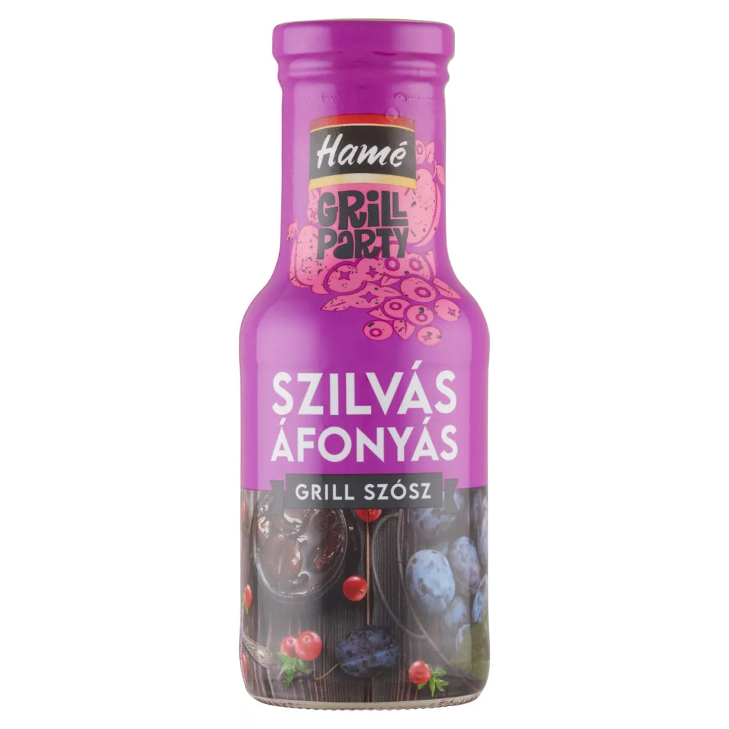 Hamé Grill Party szilvás áfonyás grill szósz