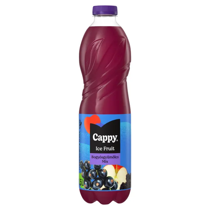 Cappy Ice Fruit Bogyósgyümölcs Mix szénsavmentes vegyesgyümölcs ital hibiszkusz ízesítéssel