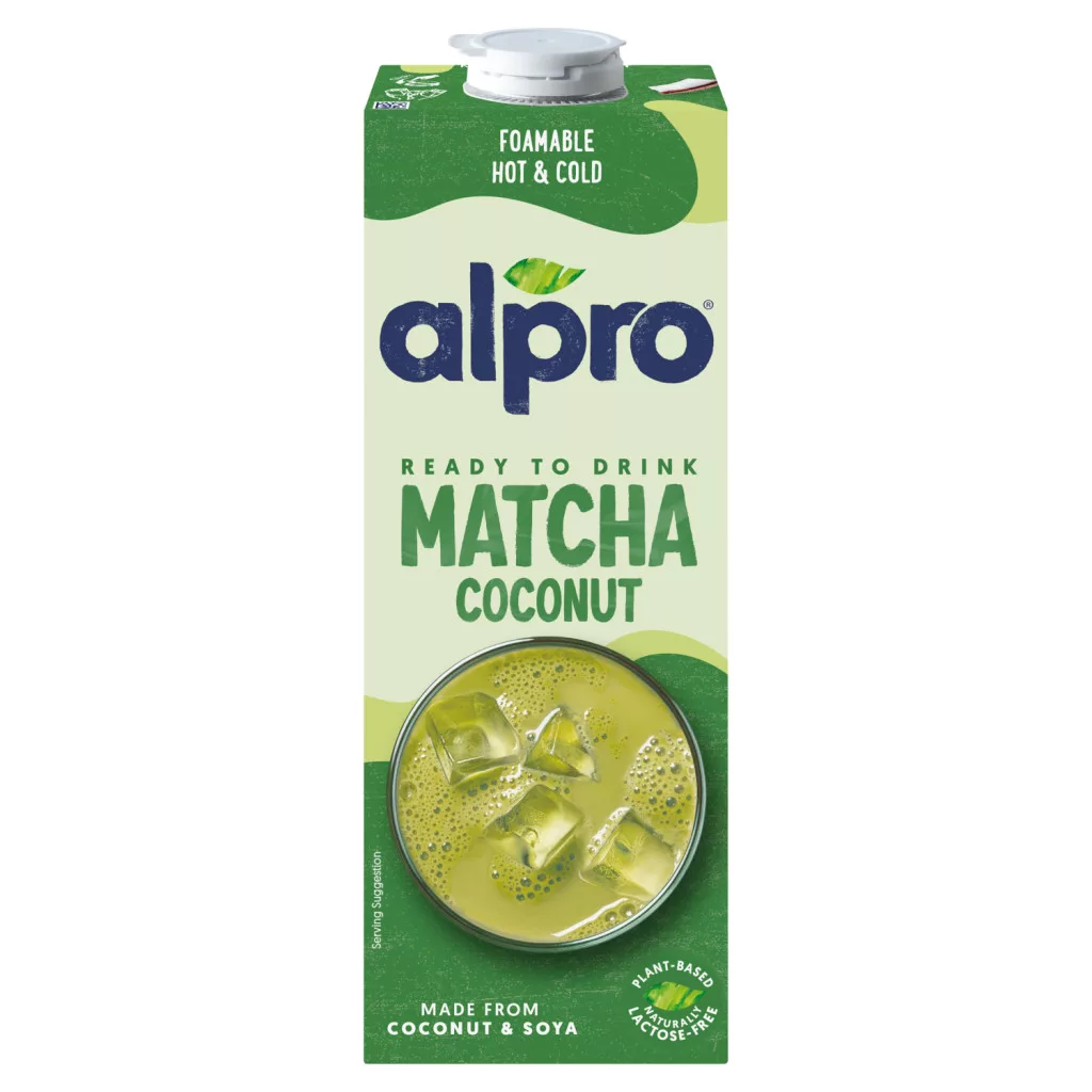 Alpro kókuszital matcha