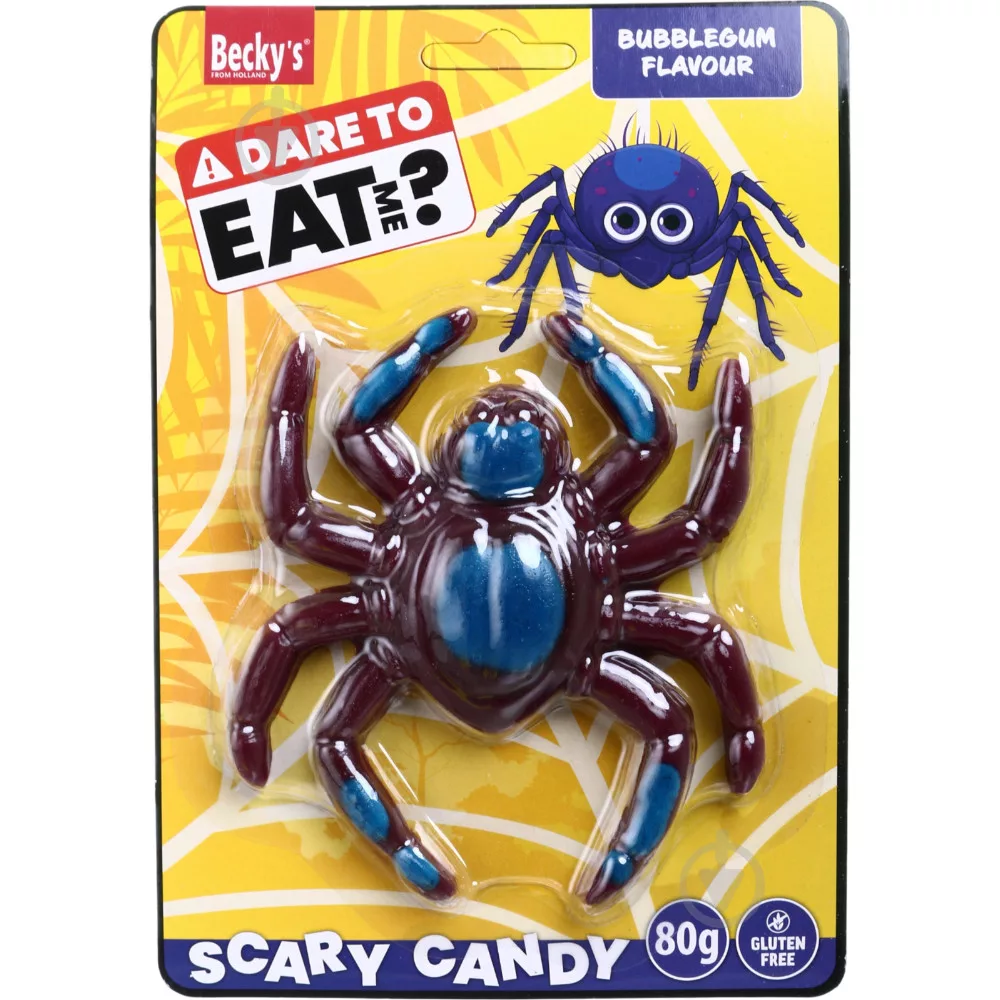 Becky's gumicukor rágógumi ízű pók