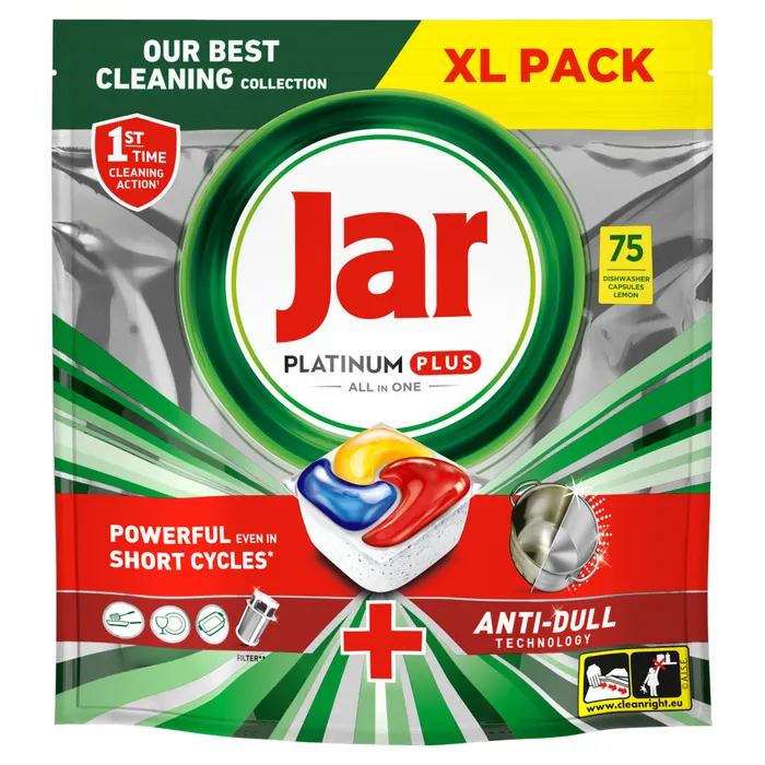 Jar Platinum Plus Lemon All In One Mosogatókapszula