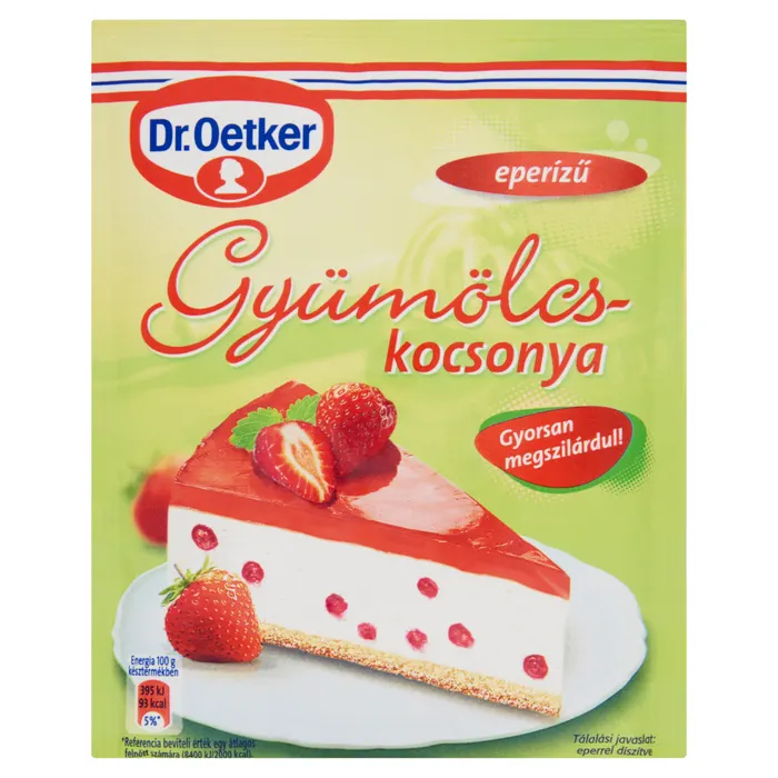 Dr. Oetker eperízű gyümölcskocsonyapor