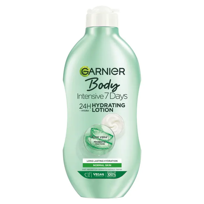 Garnier intensive 7 Days hidratáló testápoló tej aloe verával