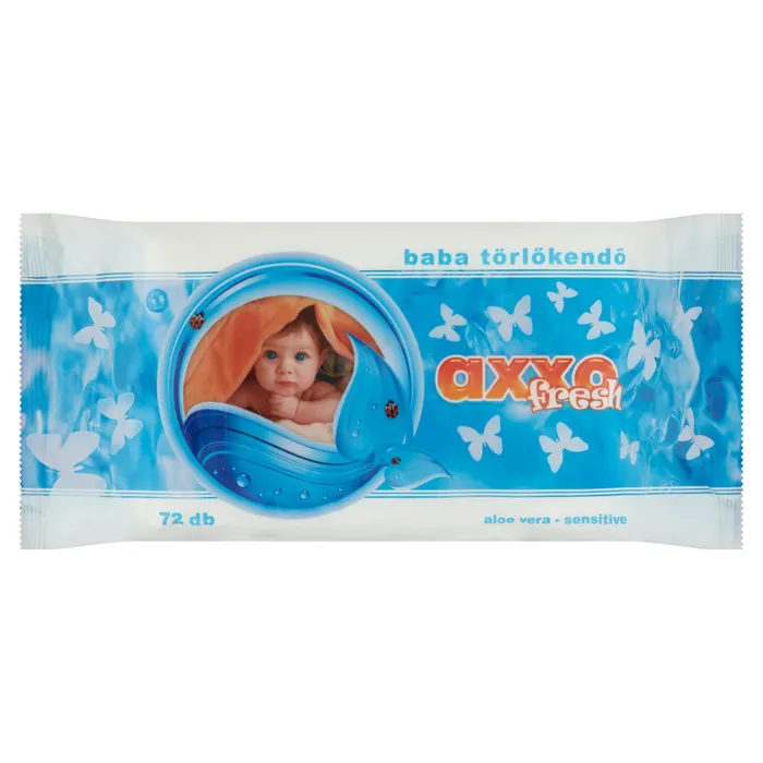 Axxo Fresh baba törlőkendő aloe vera kivonattal
