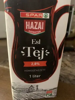ESL homogénezett tej 2,8%