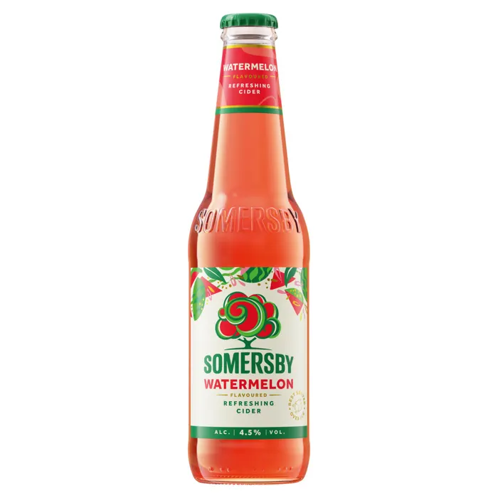 Somersby Watermelon cider almalé alapú szénsavas, alkoholos ital görögdinnye ízesítéssel 4,5%