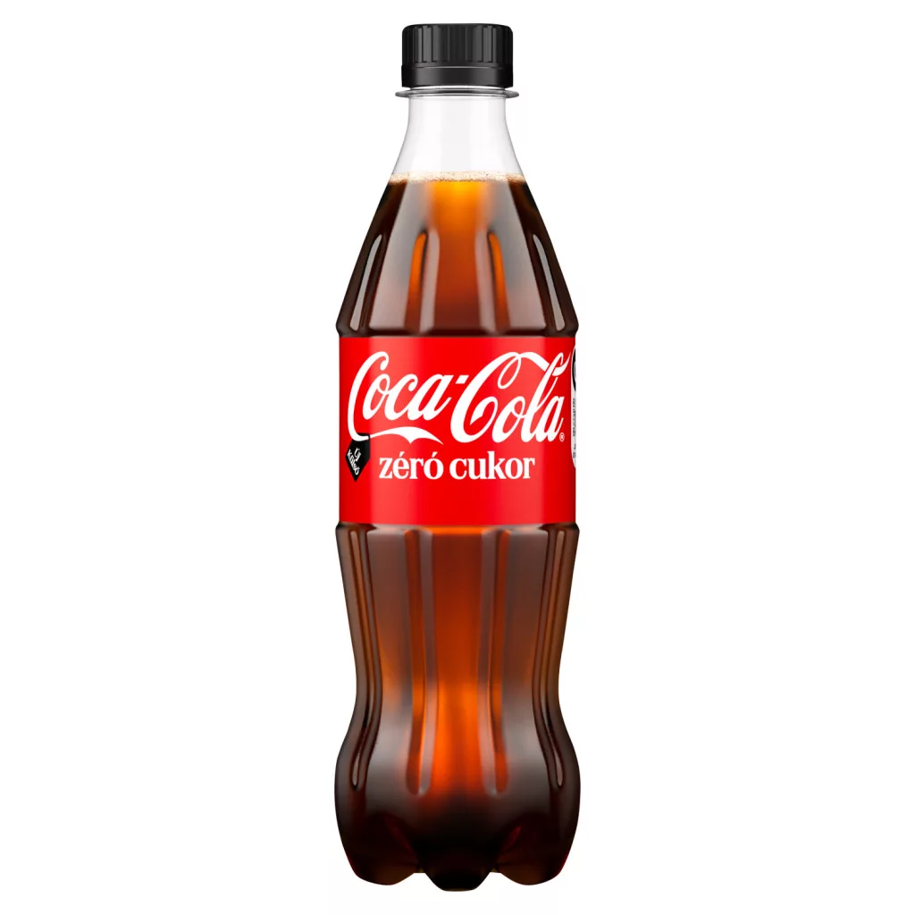 Coca-Cola zéró cukor colaízű energiamentes szénsavas üdítőital édesítőszerekkel