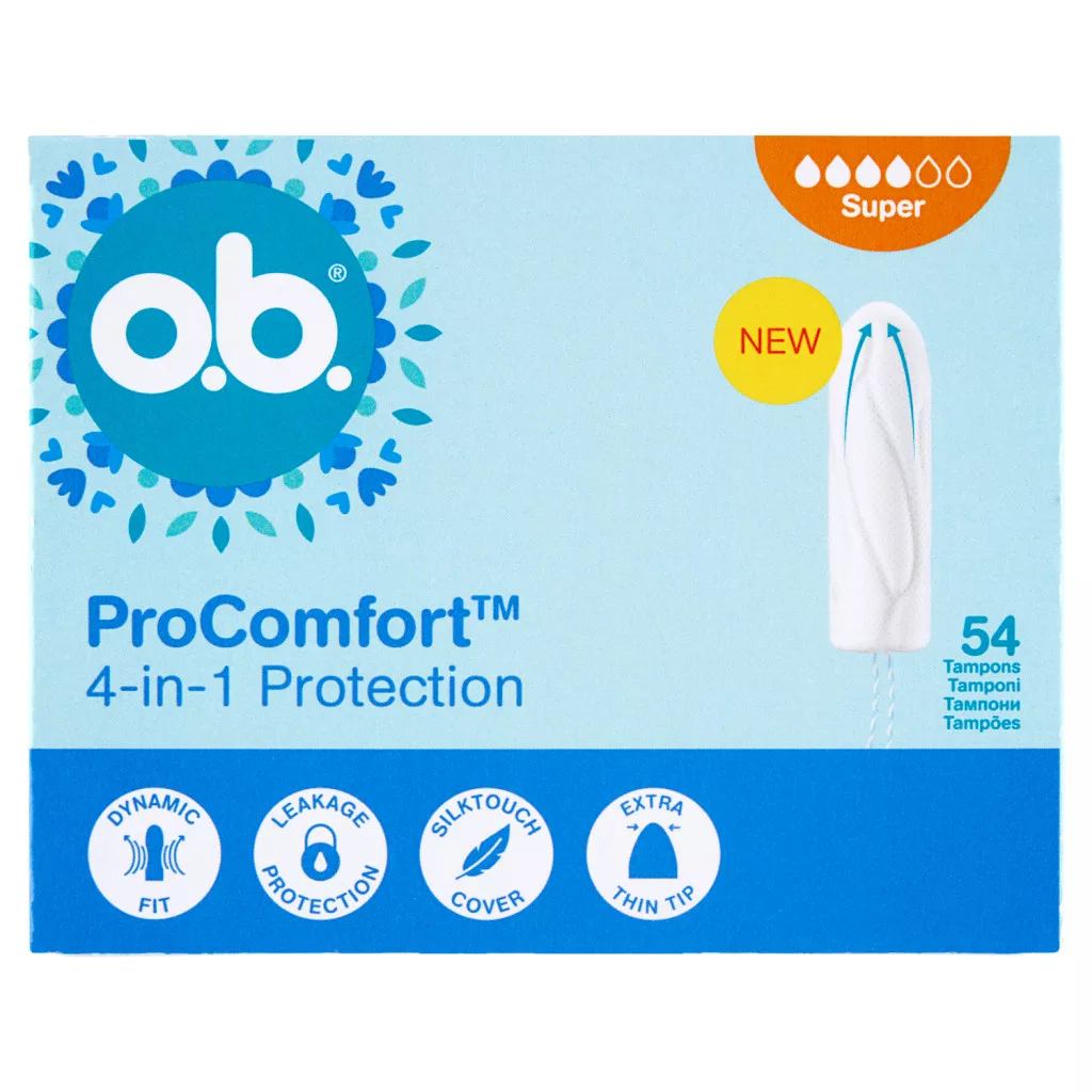 O.B tampon -os ProComfort 4in1 Protection Super
