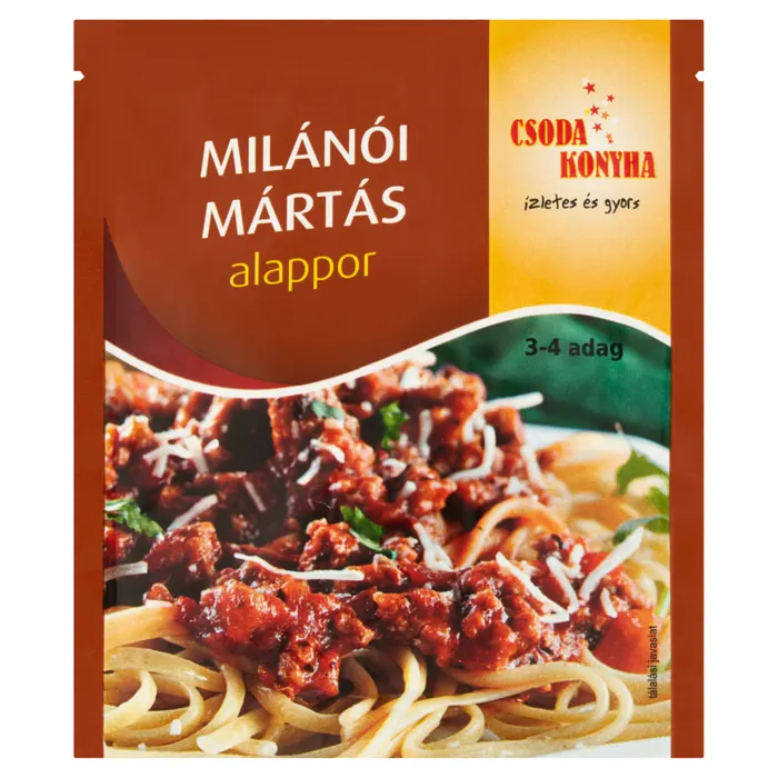 Csoda Konyha milánói mártás alappor