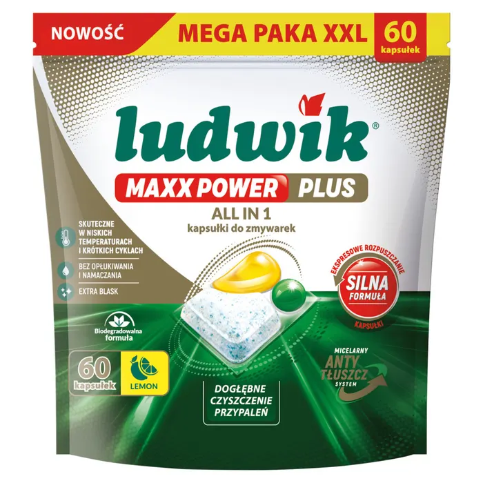 Ludwik mosogatógép kapszula Maxx Power Plus