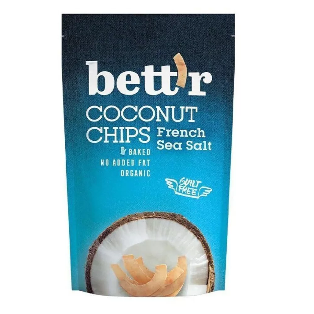 Bett'r kókusz chips francia tengeri sós bio
