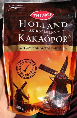 Holland zsírszegény kakaópor
