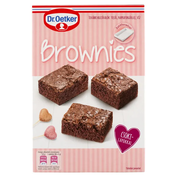 Dr. Oetker brownies süteménypor