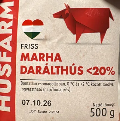 Marha darálthús