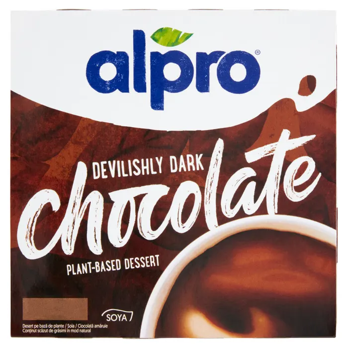 Alpro Devilishly Dark csokoládéízű szójadesszert