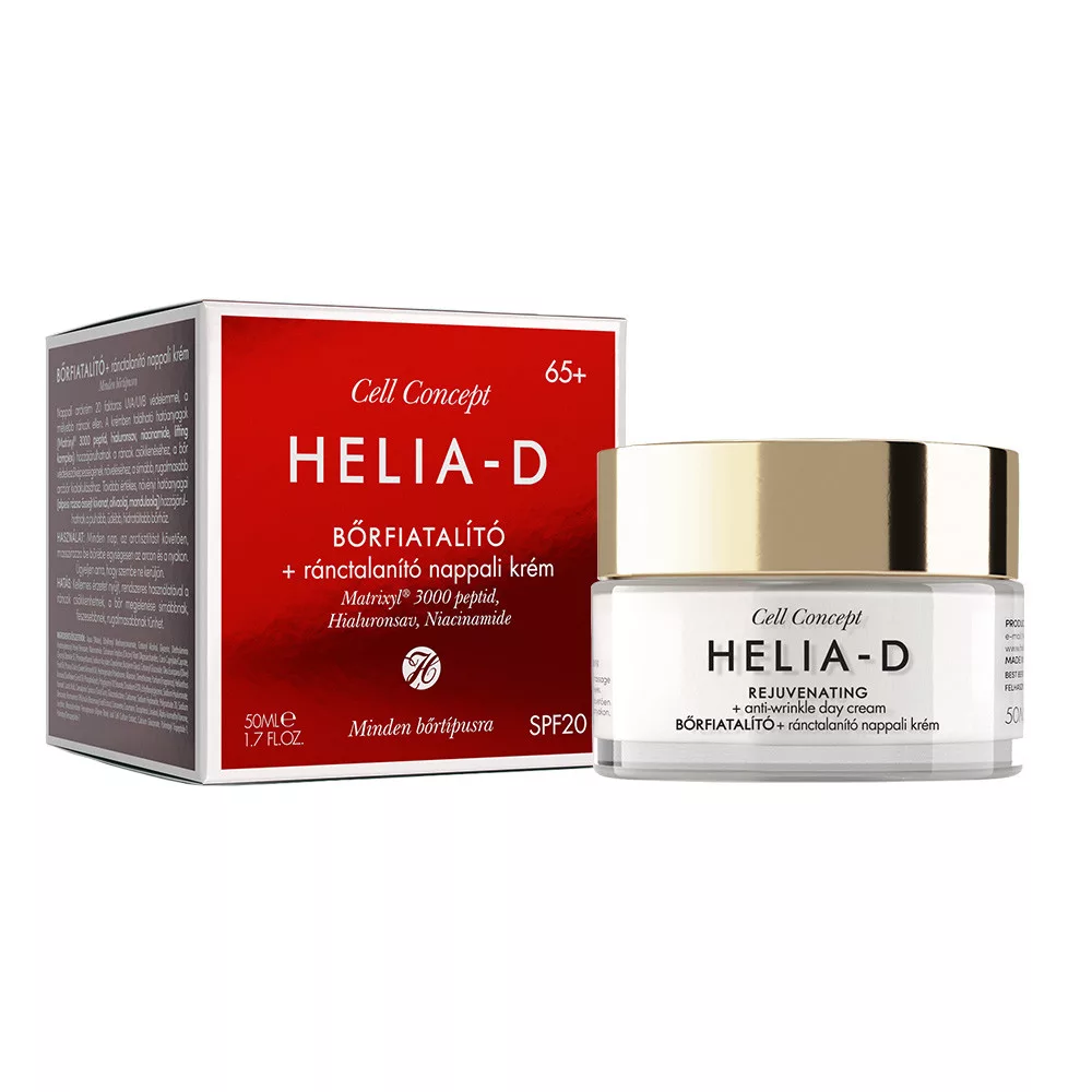 Helia-D Cell C. ránct. arckrém bőrfiatalító nappali 65+