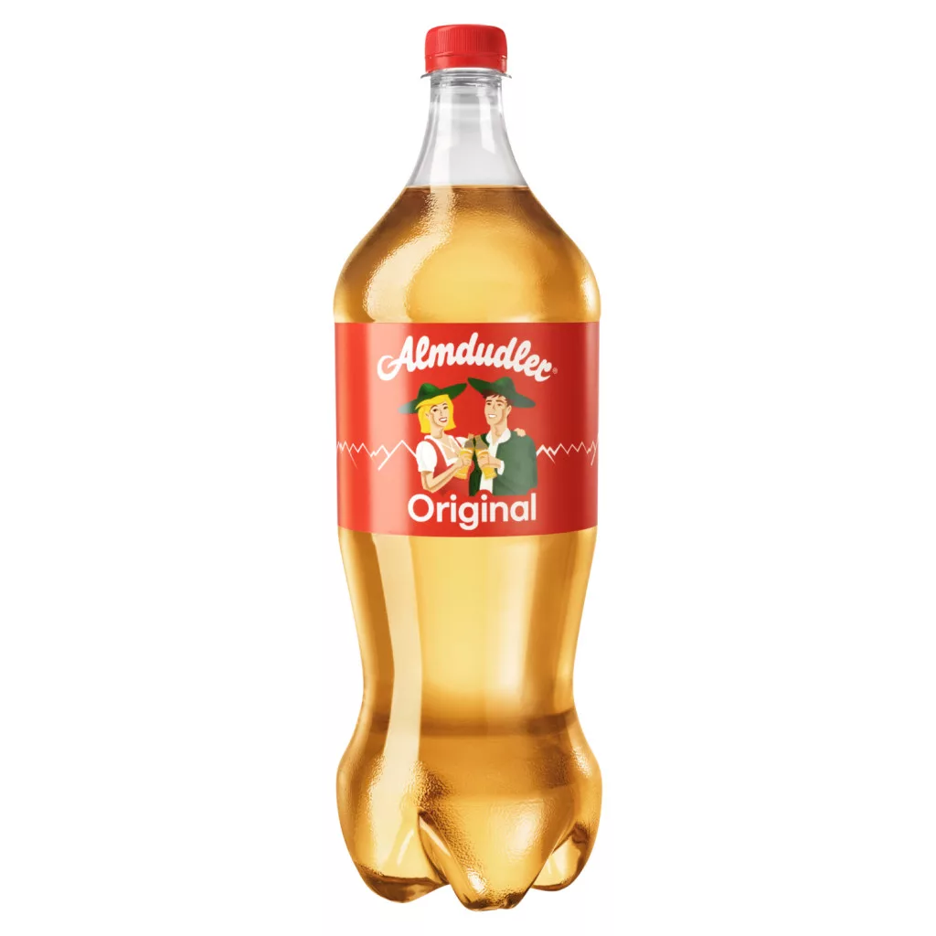 Almdudler Original szénsavas üdítőital alpesi gyógynövénykivonatokkal