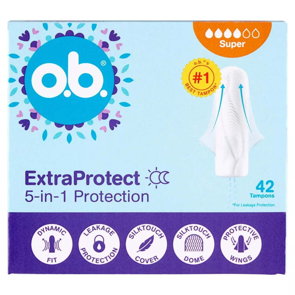 o.b. ExtraProtect Super tampon